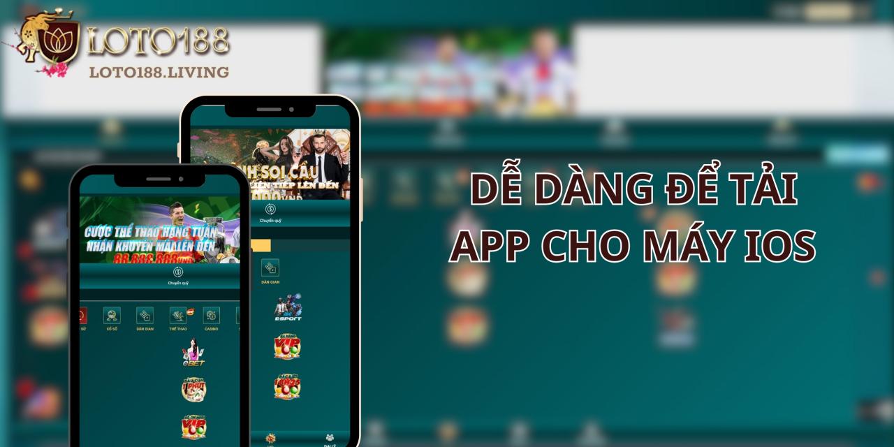 Dễ dàng để tải app cho máy iOS